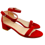 stuartweitzman-red-suede-low-sandal-pump